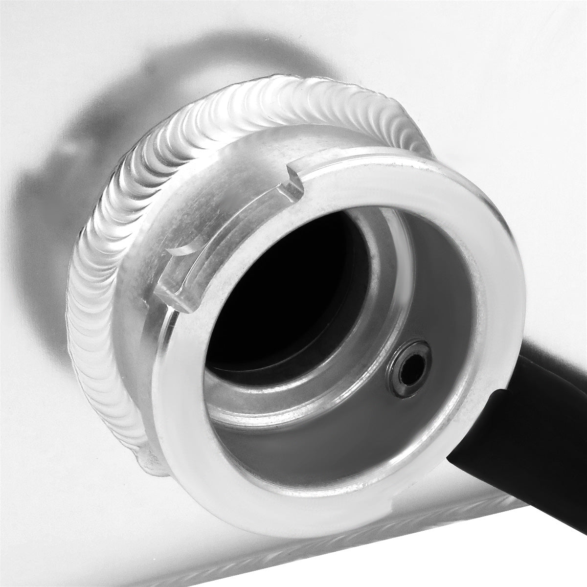 DEPOSITO DE ALUMINIO ALUMINUM - 05-10 FORD MUSTANG - USES FORD RS-90 CAP. FACTORY CAP DOES NOT FIT