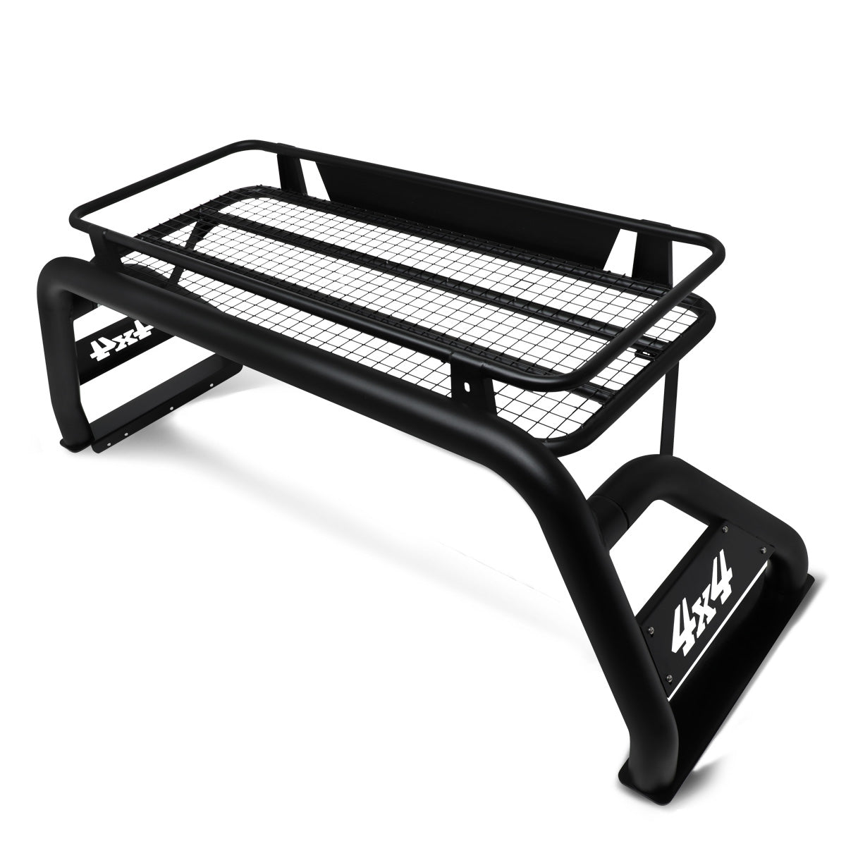PORTAEQUIPAJE ROLL BAR ROLL BAR + CARGO CARRIER BASKET - 07-18 TOYOTA TUNDRA / 09-18 FORD F-150, F-250, F-350, F-450 SUPER DUTY / 07-18 CHEVY SILVERADO 1500, SILVERADO 2500HD, SILVERADO 3500HD, GMC SIERRA 1500, SIERRA 2500HD, SIERRA 3500HD / 10-18 DODGE