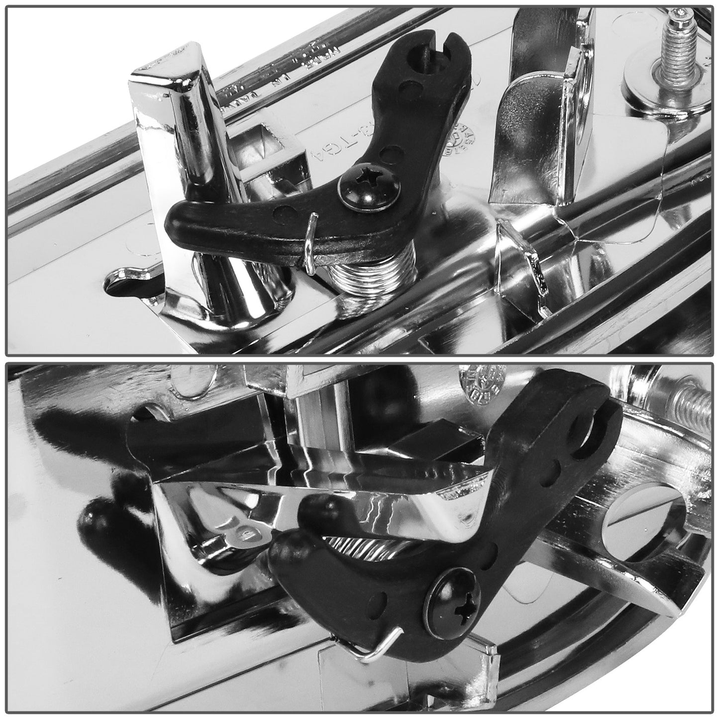 MANIJA DOOR HANDLE COVERS - 02-06 CADILLAC ESCALADE/03-06 CADILLAC ESCALADE ESV - ABS PLASTIC / STAINLESS STEEL - CHROME