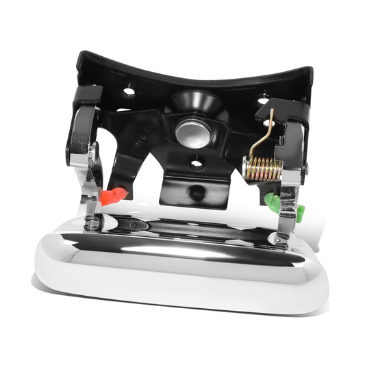 MANIJA DOOR HANDLE COVERS - 99-07 SILVERADO SIERRA 1500-3500 - SILVERADO SIERRA 1500-3500 - ABS PLASTIC / STAINLESS STEEL - SMOOTH BLACK