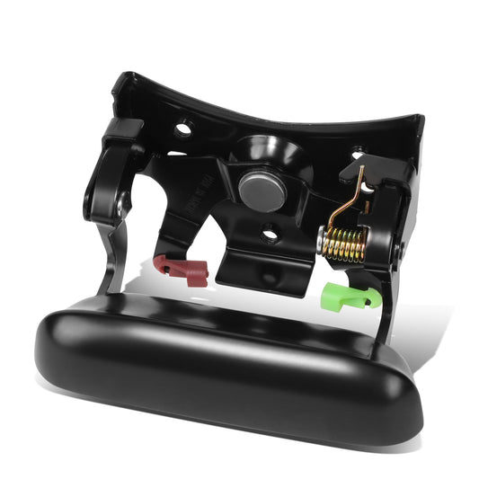 MANIJA DOOR HANDLE COVERS - 99-07 SILVERADO SIERRA 1500-3500 - ABS PLASTIC / STAINLESS STEEL - SMOOTH BLACK