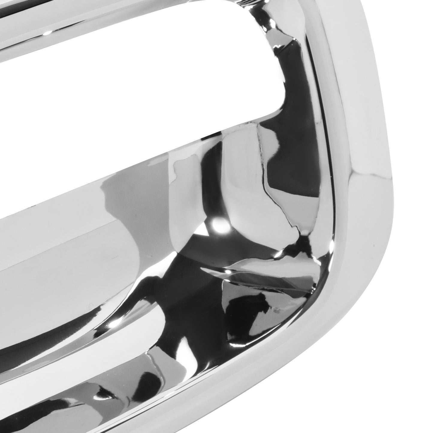 MANIJA DOOR HANDLE COVERS - 99-07 SILVERADO SIERRA 1500-3500 - ABS PLASTIC / STAINLESS STEEL - CHROME