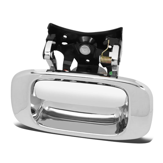 MANIJA DOOR HANDLE COVERS - 99-07 SILVERADO SIERRA 1500-3500 - ABS PLASTIC / STAINLESS STEEL - CHROME