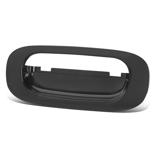 MANIJA DOOR HANDLE COVERS - DODGE DAKOTA 97-10/MITSUBISHI RAIDER 06-09/RAM DAKOTA 11 - ABS PLASTIC - SMOOTH BLACK