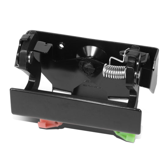 MANIJA DOOR HANDLE COVERS - DODGE RAM 1500 PICKUP 94-01/DODGE RAM 2500 PICKUP 94-02/DODGE RAM 3500 PICKUP 94-02 - ABS PLASTIC / STAINLESS STEEL - SMOOTH BLACK