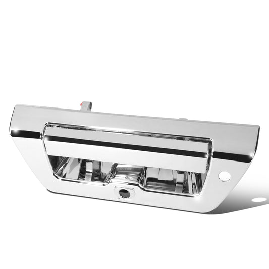 MANIJA DOOR HANDLE COVERS - 2015-2020 FORD F-150 - WITH KEY HOLE WITH CAMERA HOLE WITH LED HOLE - ABS PLASTIC - CHROME
