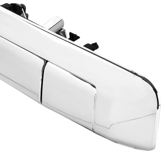 MANIJA DOOR HANDLE COVERS - TOYOTA TACOMA 09-15 - W/ CAMERA HOLE - STEEL / PLASTIC - CHROME