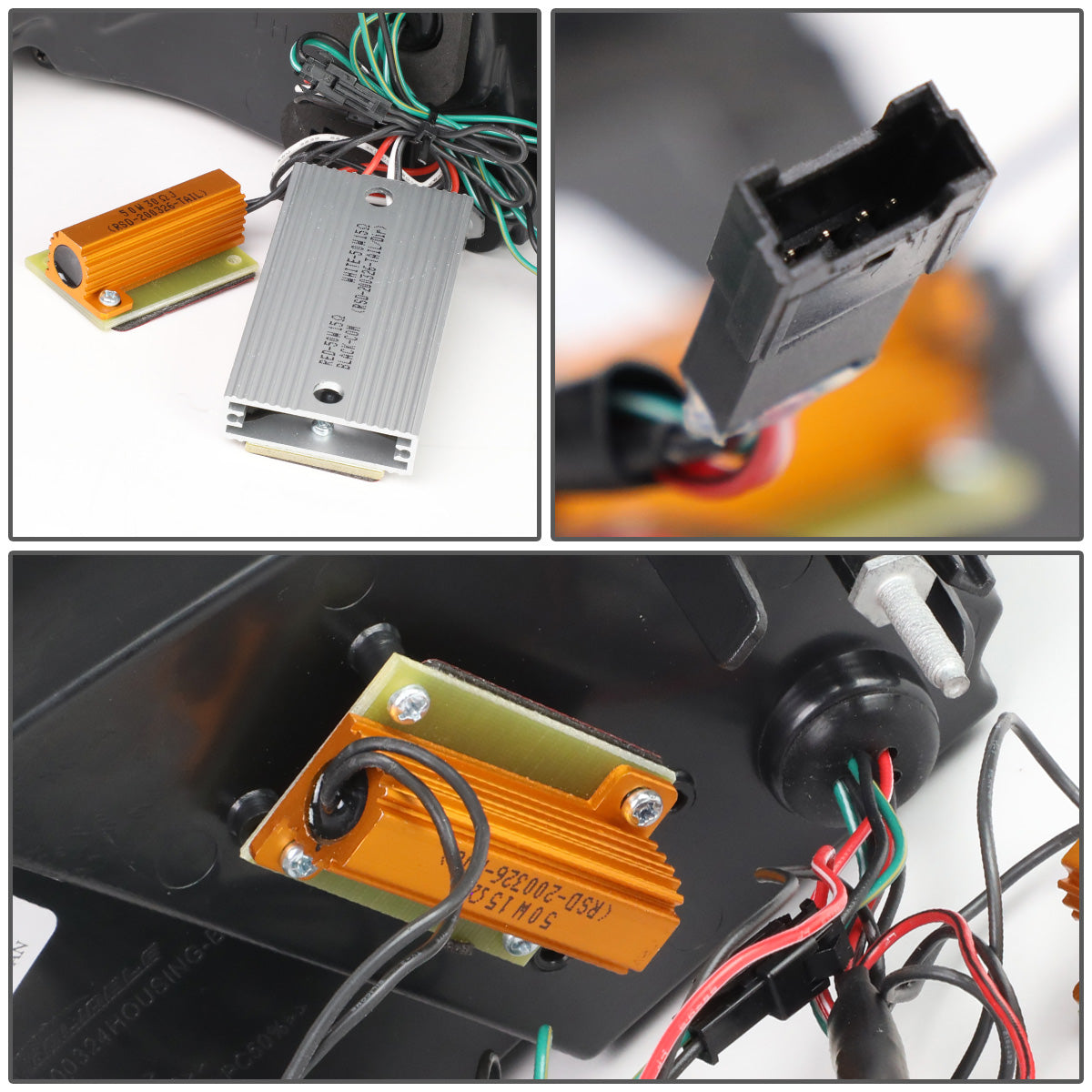 FAROS TRASEROS 14-16 BMW 520I / 11-16 BMW 528I & XDRIVE / 11-16 BMW 535I & XDRIVE / 11-16 BMW 550I & XDRIVE / 12-17 BMW M5 - FITS 4-DOOR SEDAN MODELS ONLY - 3D - LED - RED / SMOKE