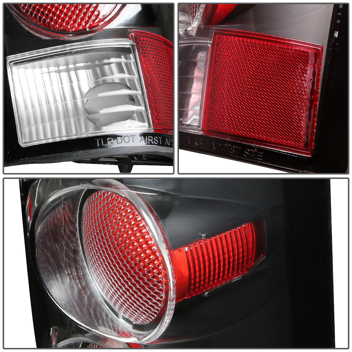 FAROS TRASEROS 88-99 CHEVY C1500 , K1500 / 88-00 CHEVY C2500 , K2500 , K3500 / 88-01 CHEVY C3500 / 92-99 CHEVY SUBURBAN C1500 , 2500 , K1500 , K2500 / 92-94 CHEVY BLAZER / 95-99 CHEVY TAHOE , 99-00 CADILLAC ESCALADE / 200 CHEVY TAHOE - ALTEZZA - BLACK
