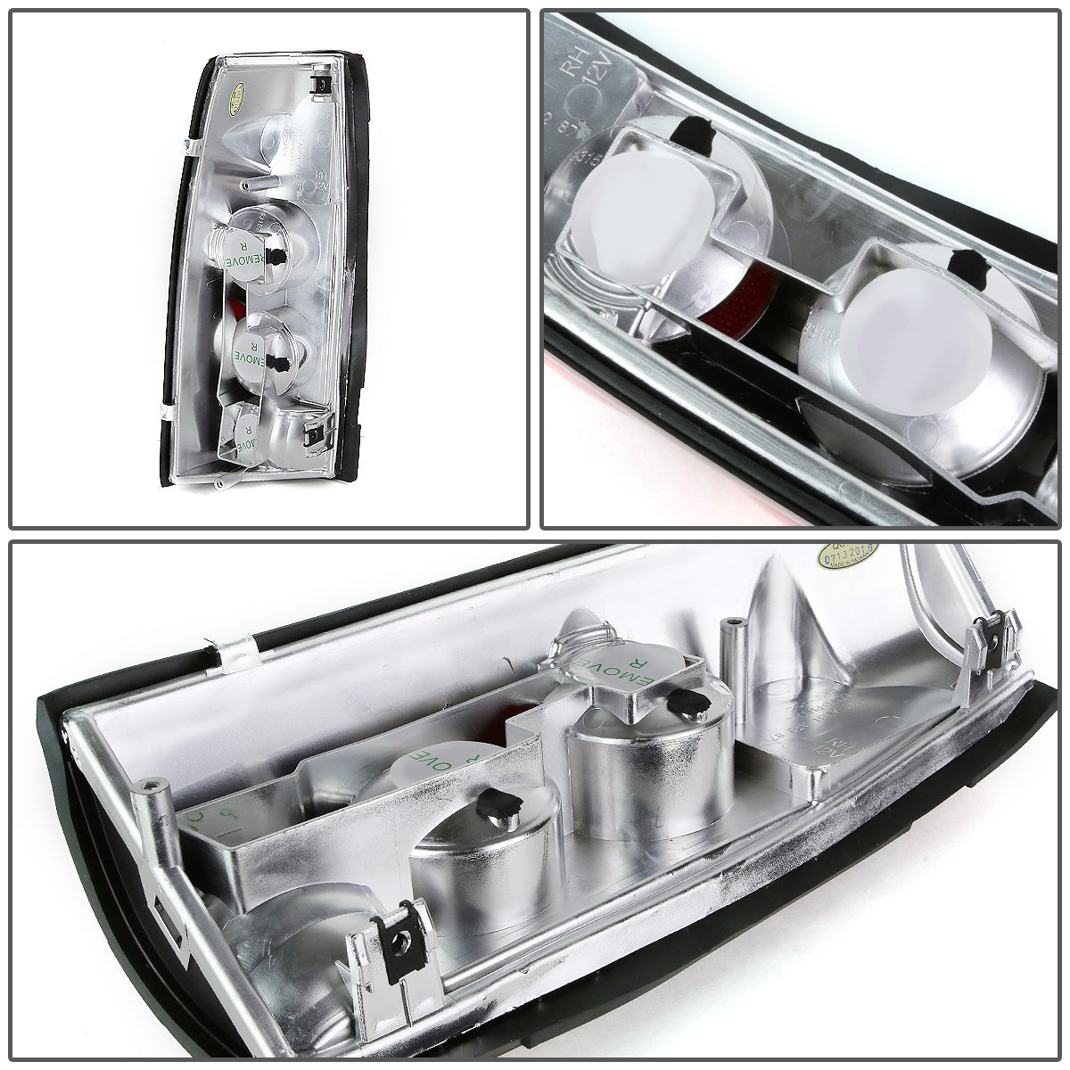 FAROS TRASEROS 88-99 CHEVY C1500 , K1500 / 88-00 CHEVY C2500 , K2500 , K3500 / 88-01 CHEVY C3500 / 92-99 CHEVY SUBURBAN C1500 , 2500 , K1500 , K2500 / 92-94 CHEVY BLAZER / 95-99 CHEVY TAHOE , 99-00 CADILLAC ESCALADE / 200 CHEVY TAHOE - ALTEZZA - CHROME