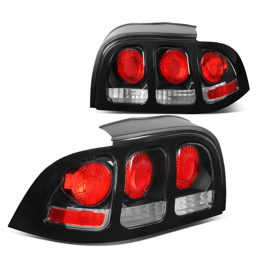 FAROS TRASEROS 94-98 FORD MUSTANG - ALTEZZA - BLACK