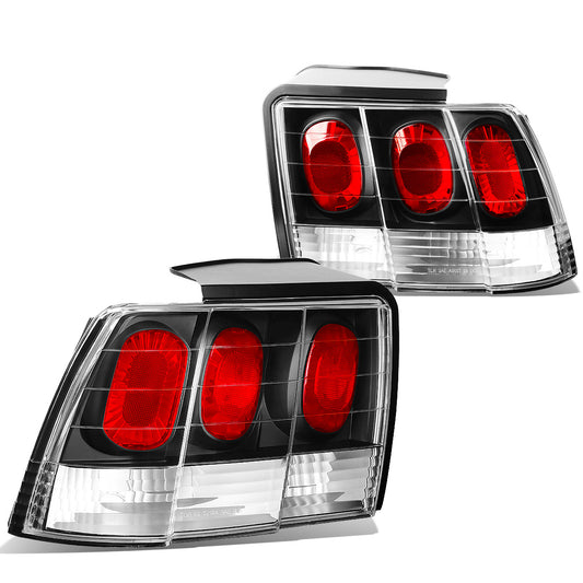 FAROS TRASEROS 99-04 FORD MUSTANG - ALTEZZA - BLACK