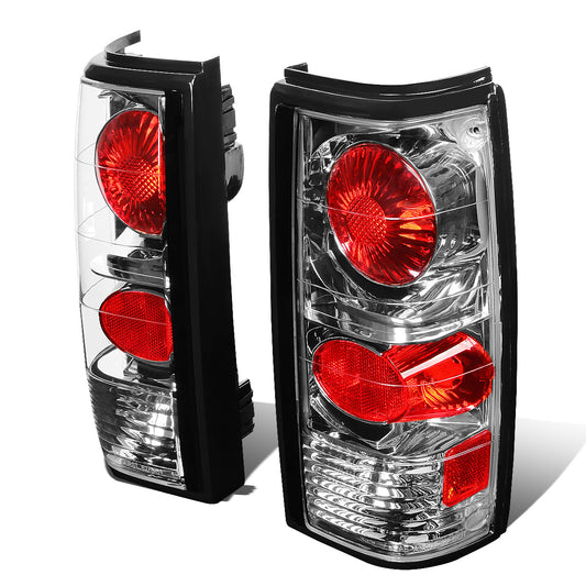 FAROS TRASEROS 82-90 GMC S15 / 82-93 CHEVY S10 / 83-94 GMC S10 BLAZER , S15 JIMMY / 91-93 GMC SONOMA - ALTEZZA - CHROME