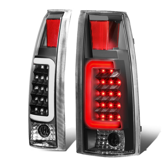 FAROS TRASEROS 88-99 CHEVY C1500 , K1500 / 88-00 CHEVY C2500 , K2500 , K3500 / 88-01 CHEVY C3500 / 92-99 CHEVY SUBURBAN C1500 , 2500 , K1500 , K2500 / 92-94 CHEVY BLAZER / 95-99 CHEVY TAHOE , 99-00 CADILLAC ESCALADE / 200 CHEVY TAHOE - 3D - U-HALO LED -