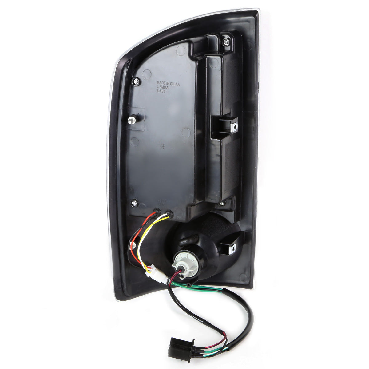 FAROS TRASEROS 02-06 DODGE RAM 1500 / 03-06 DODGE RAM 2500 , 3500 - C-BAR - U-HALO LED - BLACK / CLEAR