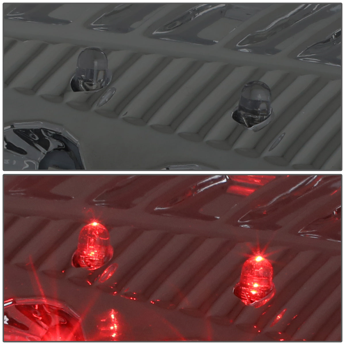 FAROS TRASEROS 09-17 DODGE RAM 1500 / 10-17 DODGE RAM 2500 , 3500 - LED - CHROME / SMOKE