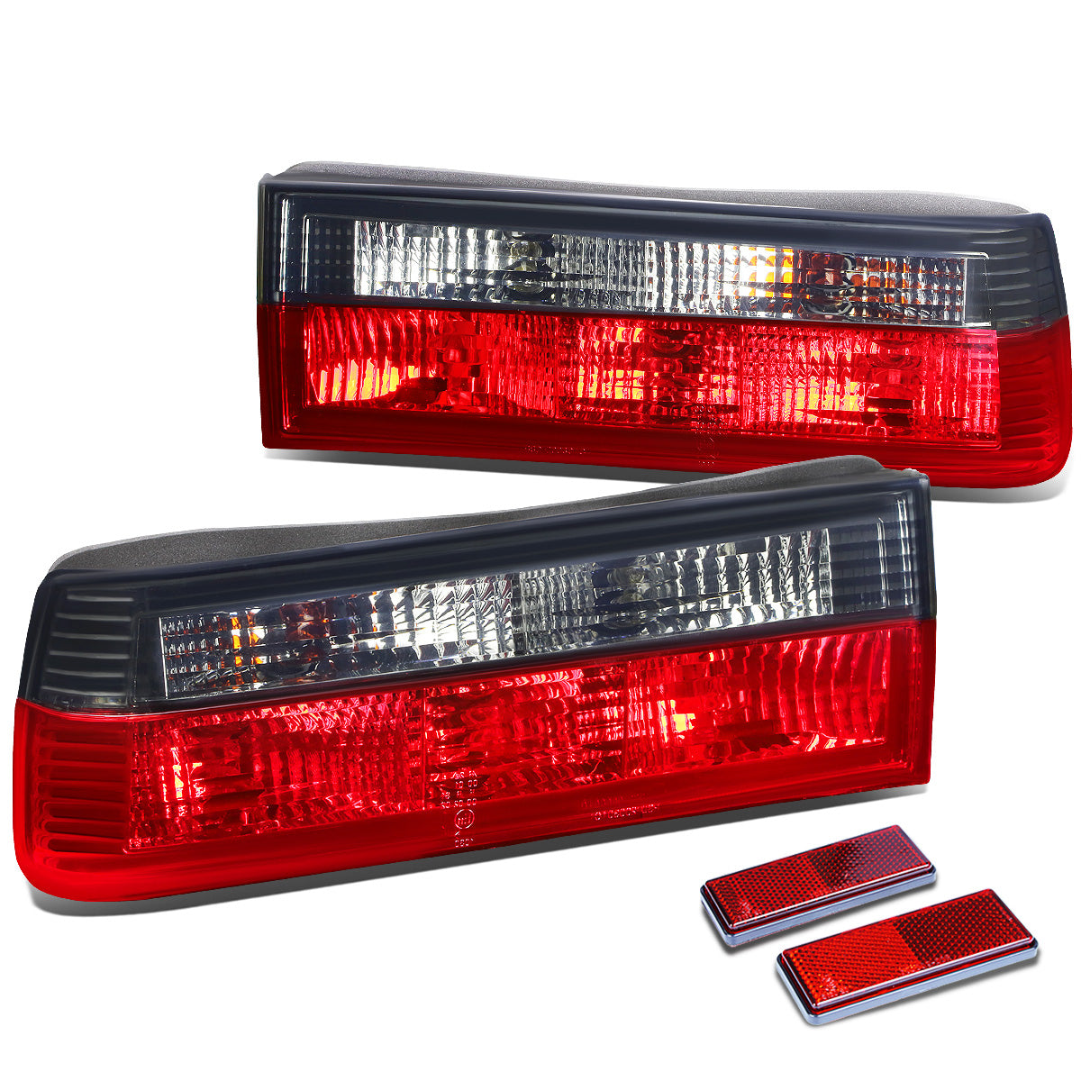 FAROS TRASEROS 84-85 BMW 318I / 84-87 BMW 325E / 86-87 BMW 325ES / 86-88 BMW 325 / 87-90 BMW 325I , 325IS / 88-91 BMW M3 - RED / SMOKE