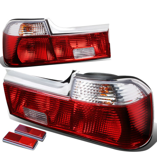 FAROS TRASEROS 88-92 BMW 735I / 93-94 BMW 740I , 740IL / 88-94 BMW 750IL - RED / CLEAR