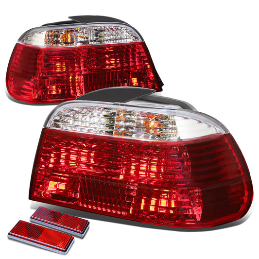 FAROS TRASEROS 95-01 BMW 750IL , 740IL , 740I - RED / CLEAR