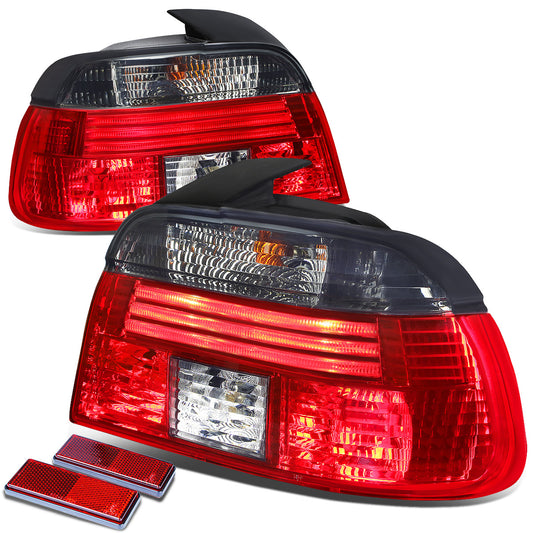 FAROS TRASEROS 97-00 BMW 528I , 540I / 99-00 BMW M5 - RED / SMOKE