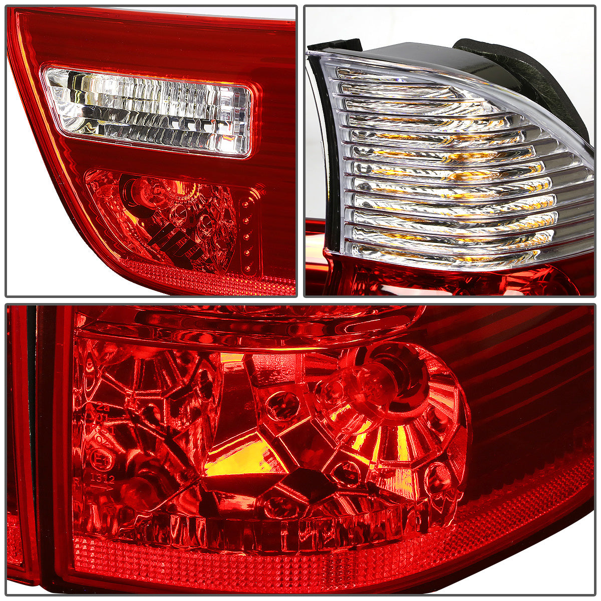 FAROS TRASEROS 00-06 BMW X5 - RED / CLEAR