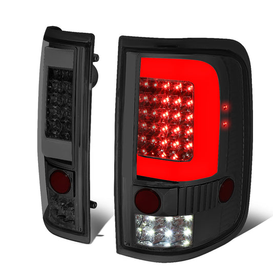 FAROS TRASEROS 04-08 FORD F-150 / LOBO - 3D - LED - SMOKE