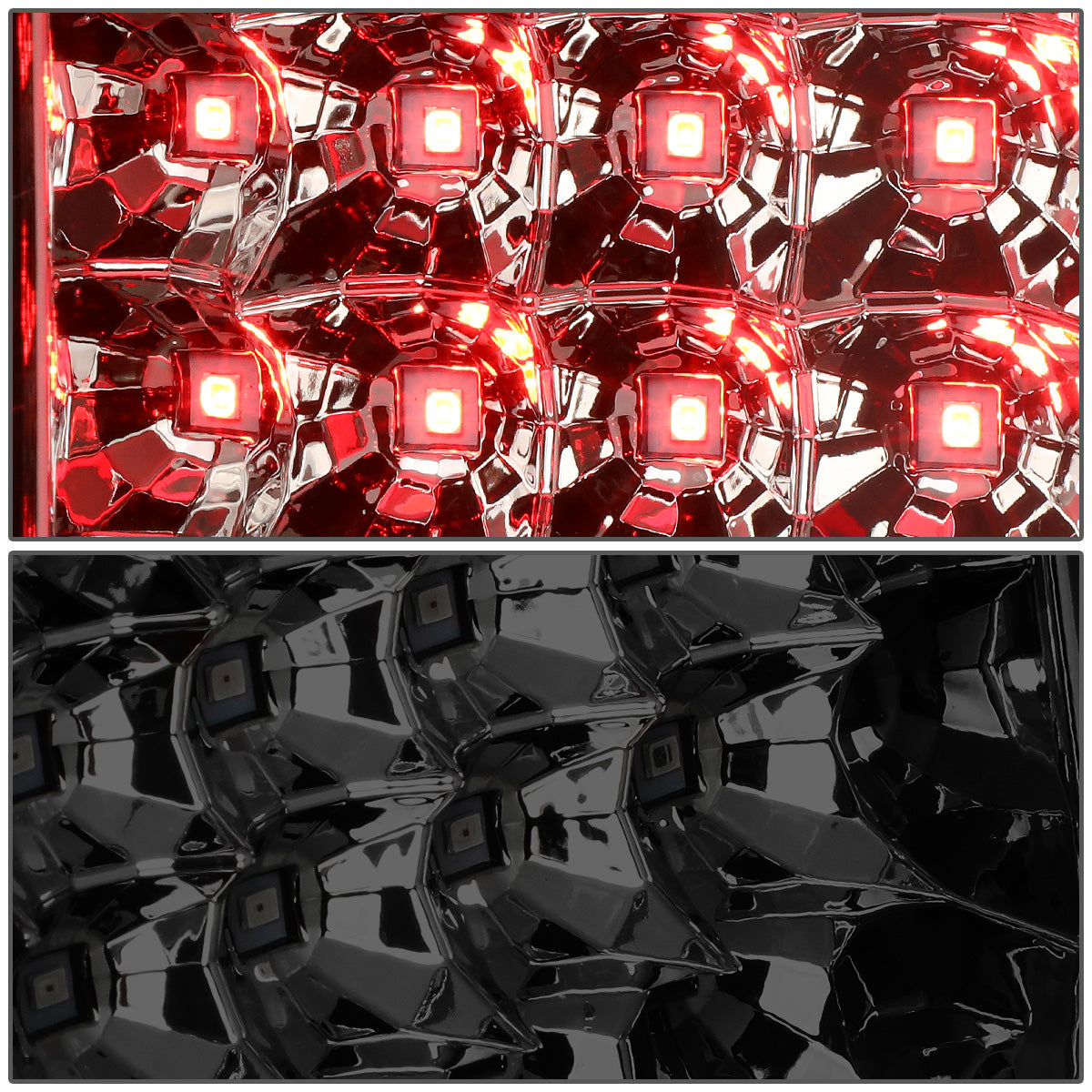 FAROS TRASEROS 04-08 FORD F-150 / LOBO - 3D - LED - SMOKE