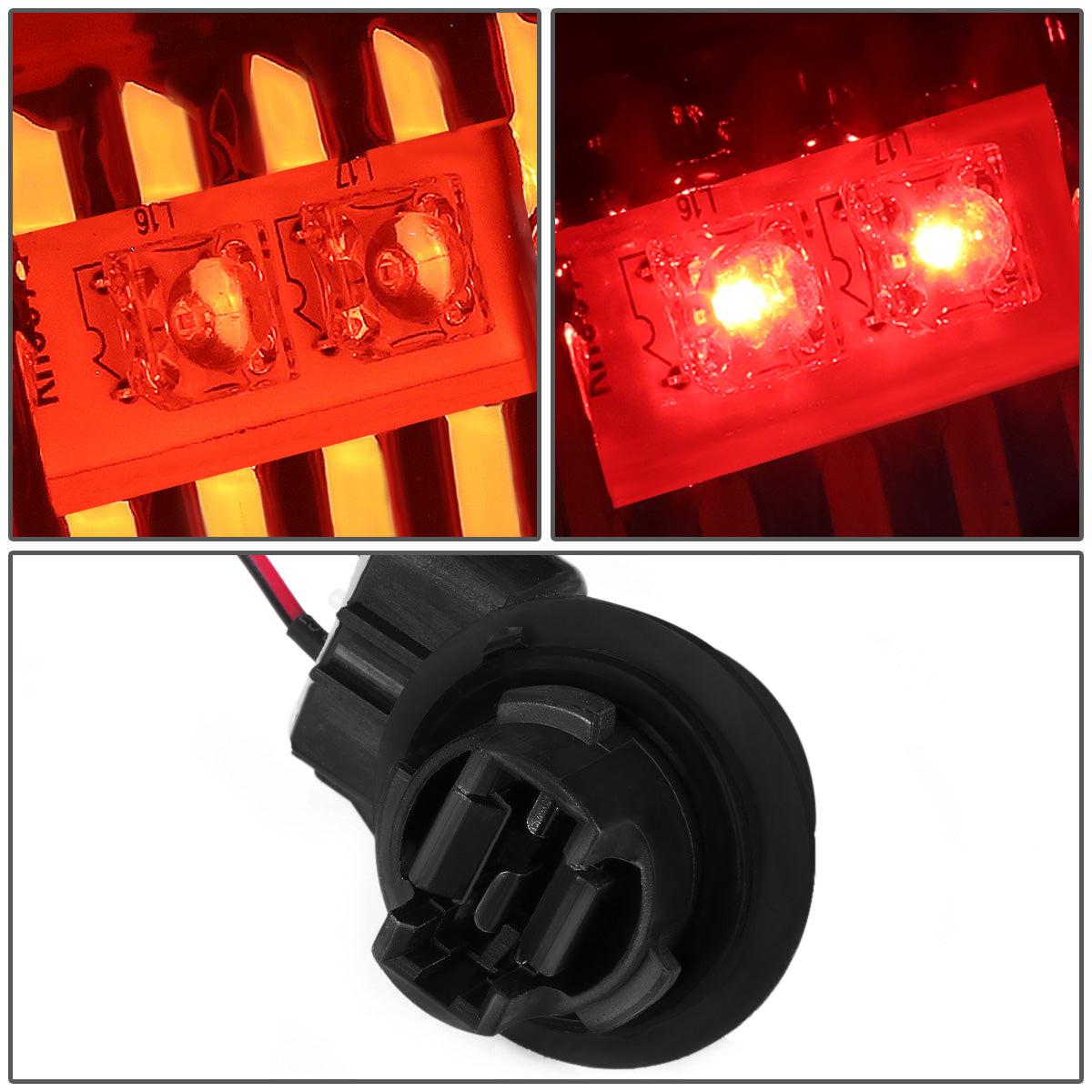FAROS TRASEROS 00-06 CHEVY TAHOE , CHEVY SUBURBAN 1500 , 2500 , GMC YUKON , YUKON XL 1500 , 2500 - LED - FITS LIFT DOOR MODELS ONLY , DOES NOT FIT BARN DOOR MODELS - CHROME / RED