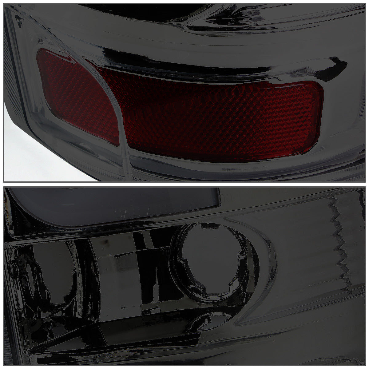 FAROS TRASEROS 00-06 CHEVY TAHOE , CHEVY SUBURBAN 1500 , 2500 , GMC YUKON , YUKON XL 1500 , 2500 - LED - FITS LIFT DOOR MODELS ONLY , DOES NOT FIT BARN DOOR MODELS - CHROME / SMOKE