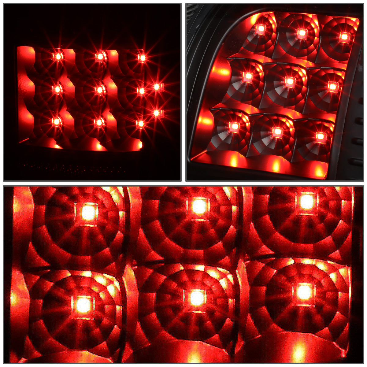 FAROS TRASEROS 07-13 GMC SIERRA 1500 - 07-14 GMC SIERRA 2500HD 3500HD - DOES NOT FIT DUALLY MODELS, DOES NOT FIT DENALI MODELS, DOES NOT FIT MODELS WITH 921 BACKUP BULB MODELS - LED - BLACK / SMOKE