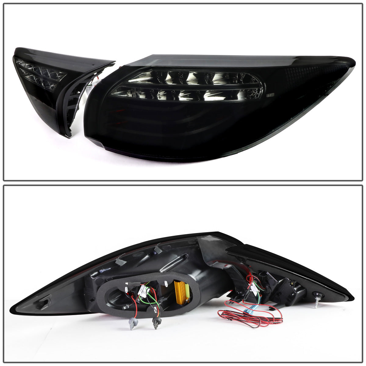 FAROS TRASEROS 13-16 MAZDA CX-5 - 3D - LED - BLACK / SMOKE