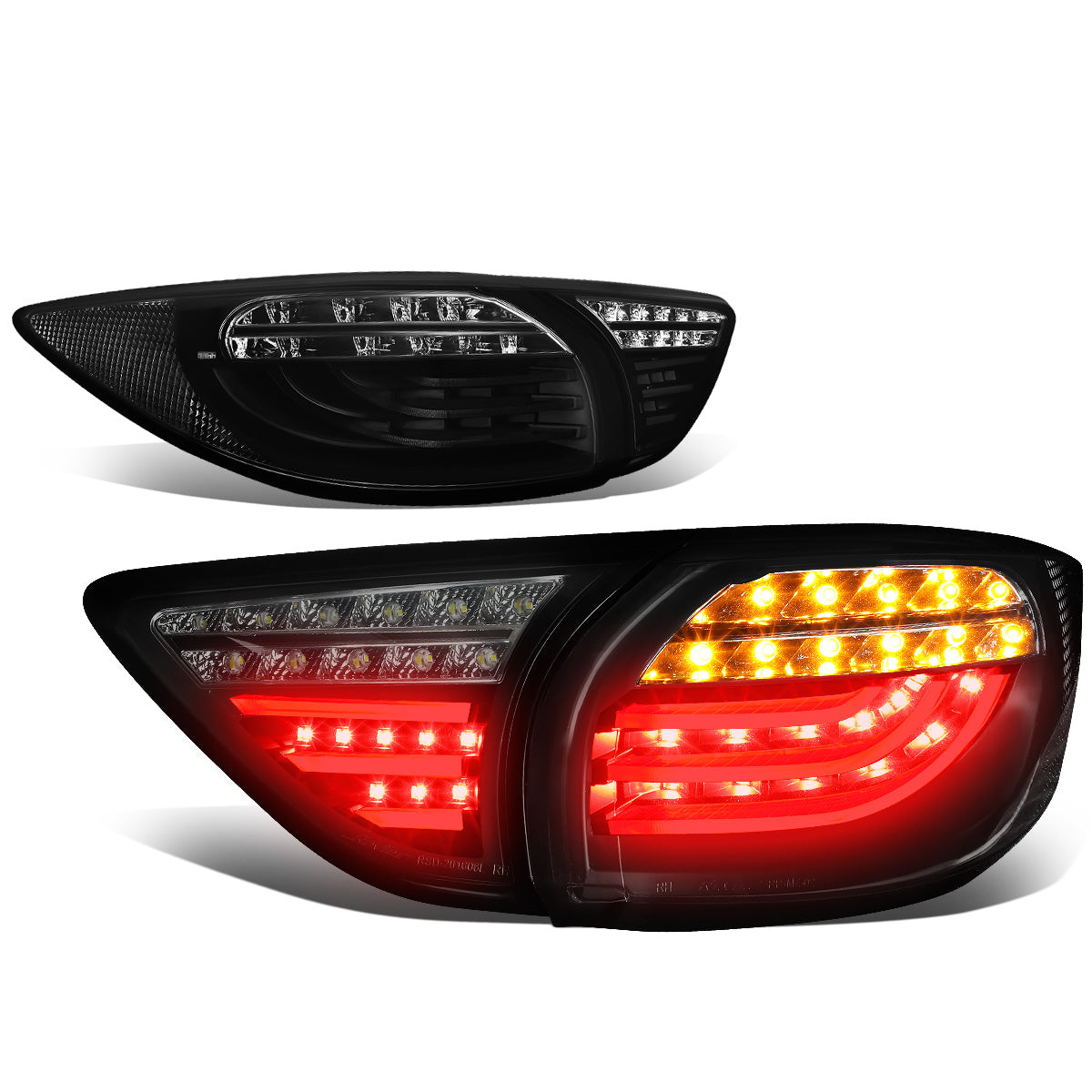 FAROS TRASEROS 13-16 MAZDA CX-5 - 3D - LED - BLACK / SMOKE