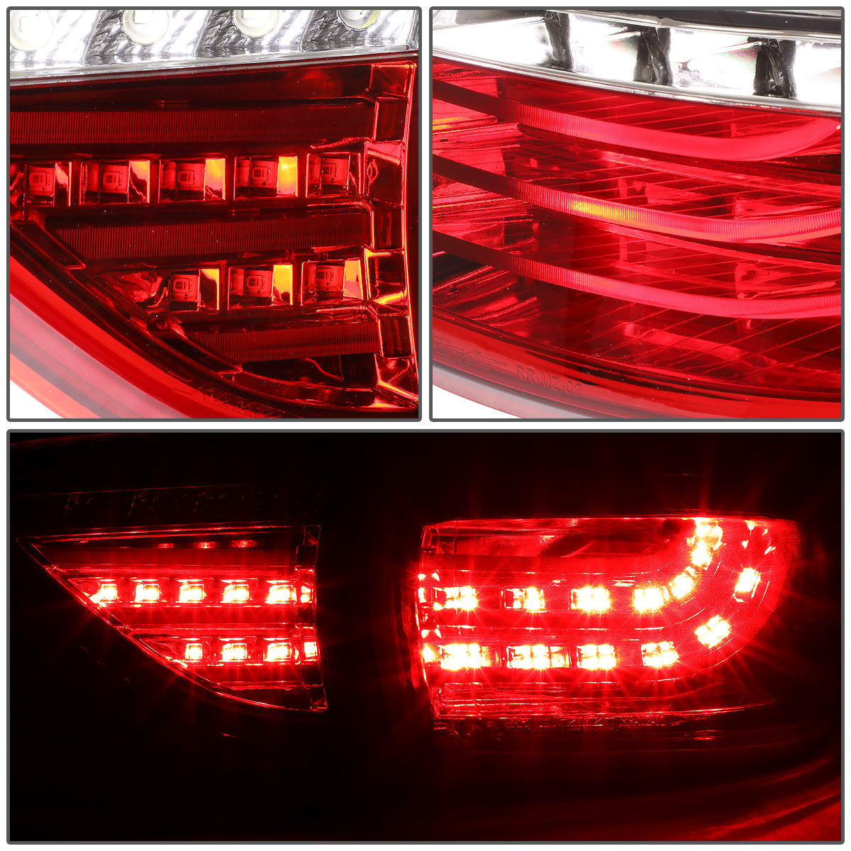 FAROS TRASEROS 13-16 MAZDA CX-5 - 3D - LED - RED / CLEAR