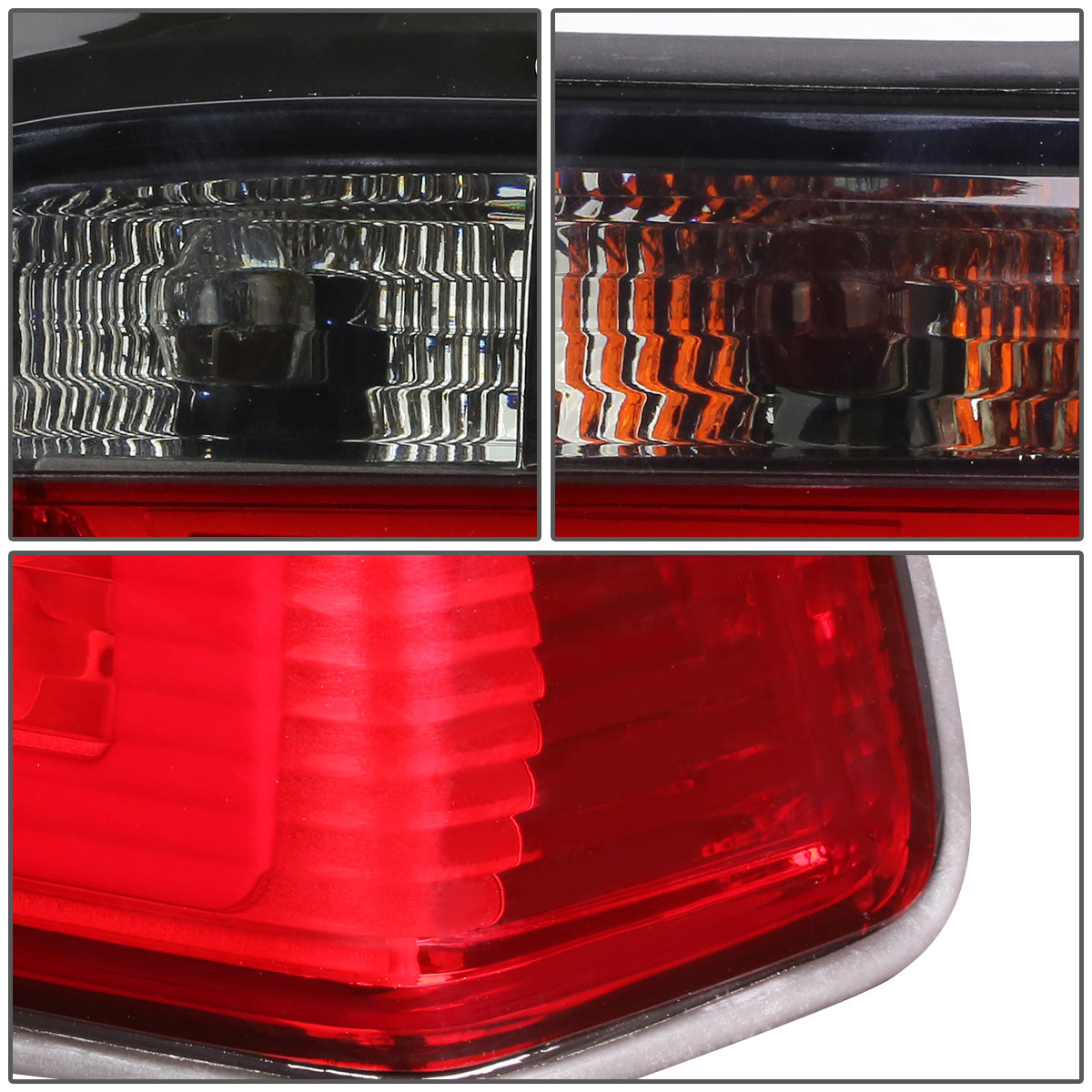 FAROS TRASEROS 92-99 BMW 3-SERIES E36 2-DR - 3D BAR - LED - RED / SMOKE