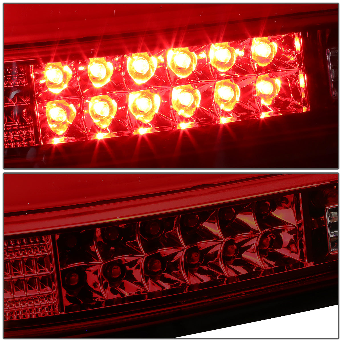 FAROS TRASEROS 08-10 BMW 5-SERIES E60 - 4-DR - 3D STRIP - LED - SMOKE / RED
