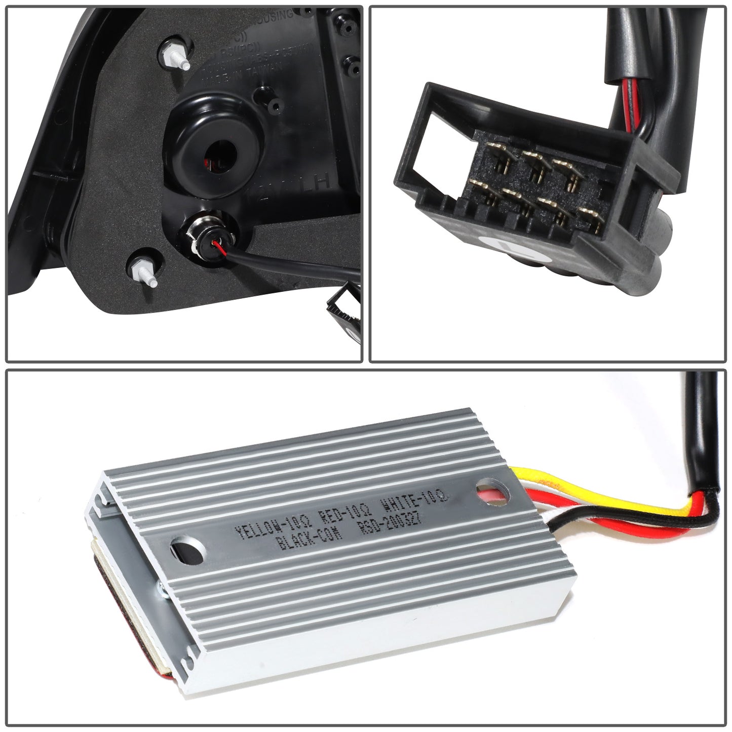 FAROS TRASEROS 08-10 BMW 525I, BMW 528I, 528I XDRIVE, BMW 530I, BMW 535I, 535I XDRIVE, BMW 550I, BMW M5 / 2008 BMW 535XI - FITS 4-DR MODELS ONLY - OLED SEQUENTIAL - RED / CLEAR