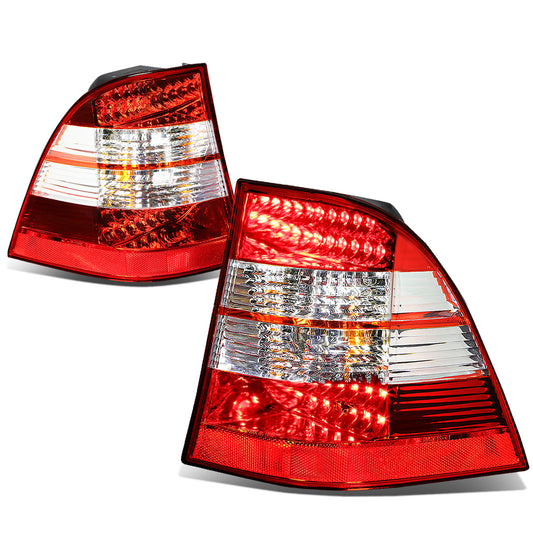 FAROS TRASEROS 98-05 MERCEDES BENZ M-CLASS W163 - LED - RED / CLEAR