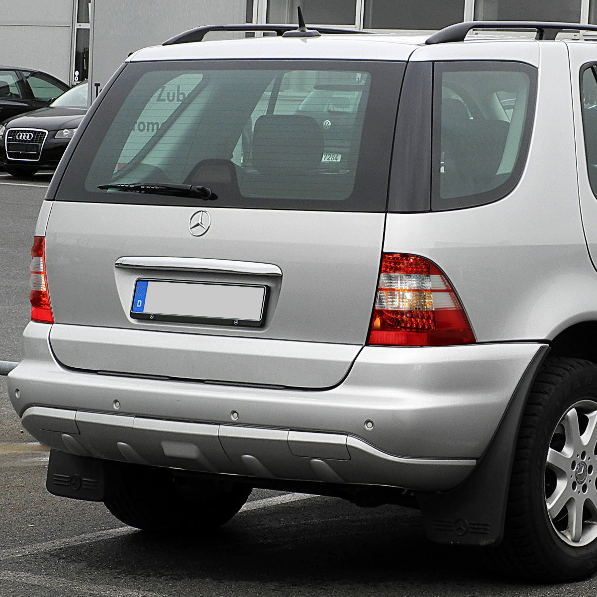 FAROS TRASEROS 98-05 MERCEDES BENZ M-CLASS W163 - LED - RED / CLEAR