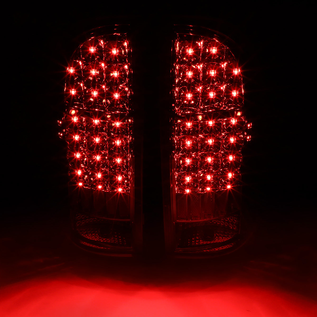 FAROS TRASEROS 05-15 TOYOTA TACOMA - LED - CHROME / CLEAR