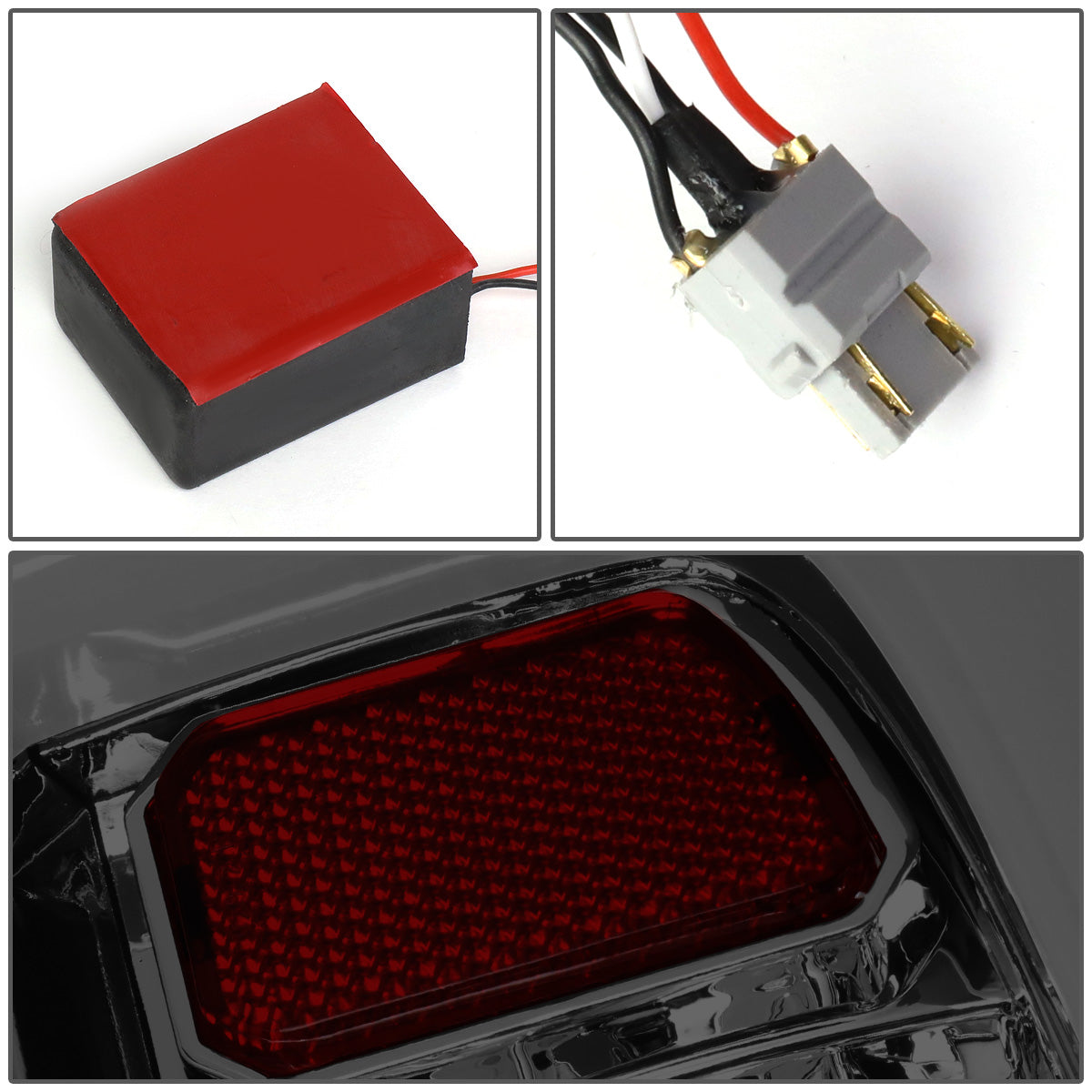 FAROS TRASEROS 14-18 TOYOTA TUNDRA - TUBE BAR - 3D - LED - CHROME / SMOKE