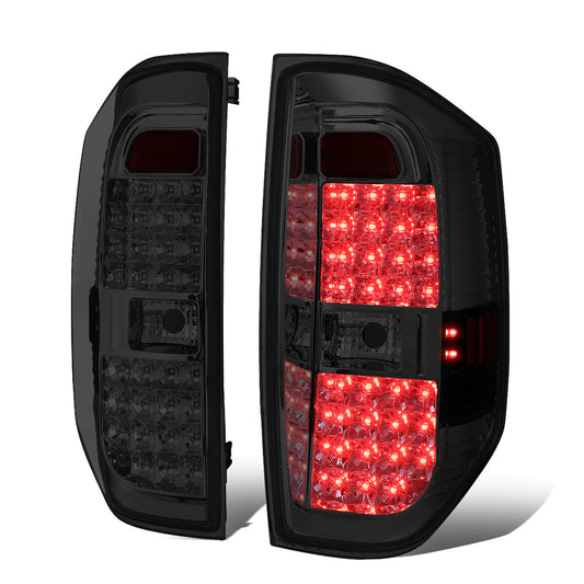 FAROS TRASEROS 14-18 TOYOTA TUNDRA - FULL LED - CHROME / SMOKE