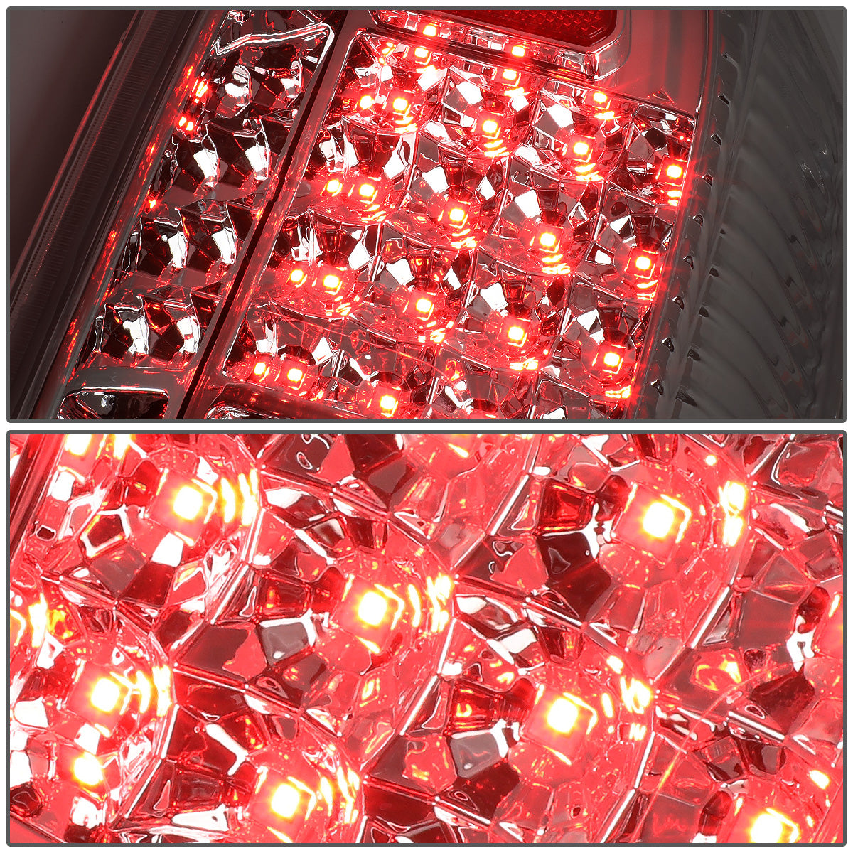 FAROS TRASEROS 14-18 TOYOTA TUNDRA - FULL LED - CHROME / SMOKE
