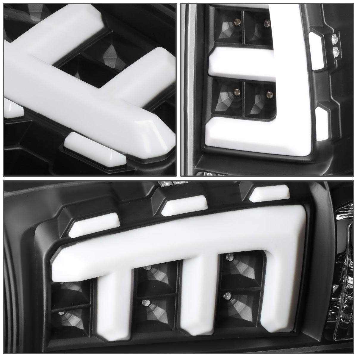 FAROS TRASEROS 99-02 CHEVY SILVERADO 1500, SILVERADO 2500, SILVERADO 3500HD / 99-03 GMC SIERRA 1500, SIERRA 2500HD - FITS FLEETSIDE MODELS ONLY - LED - CLEAR