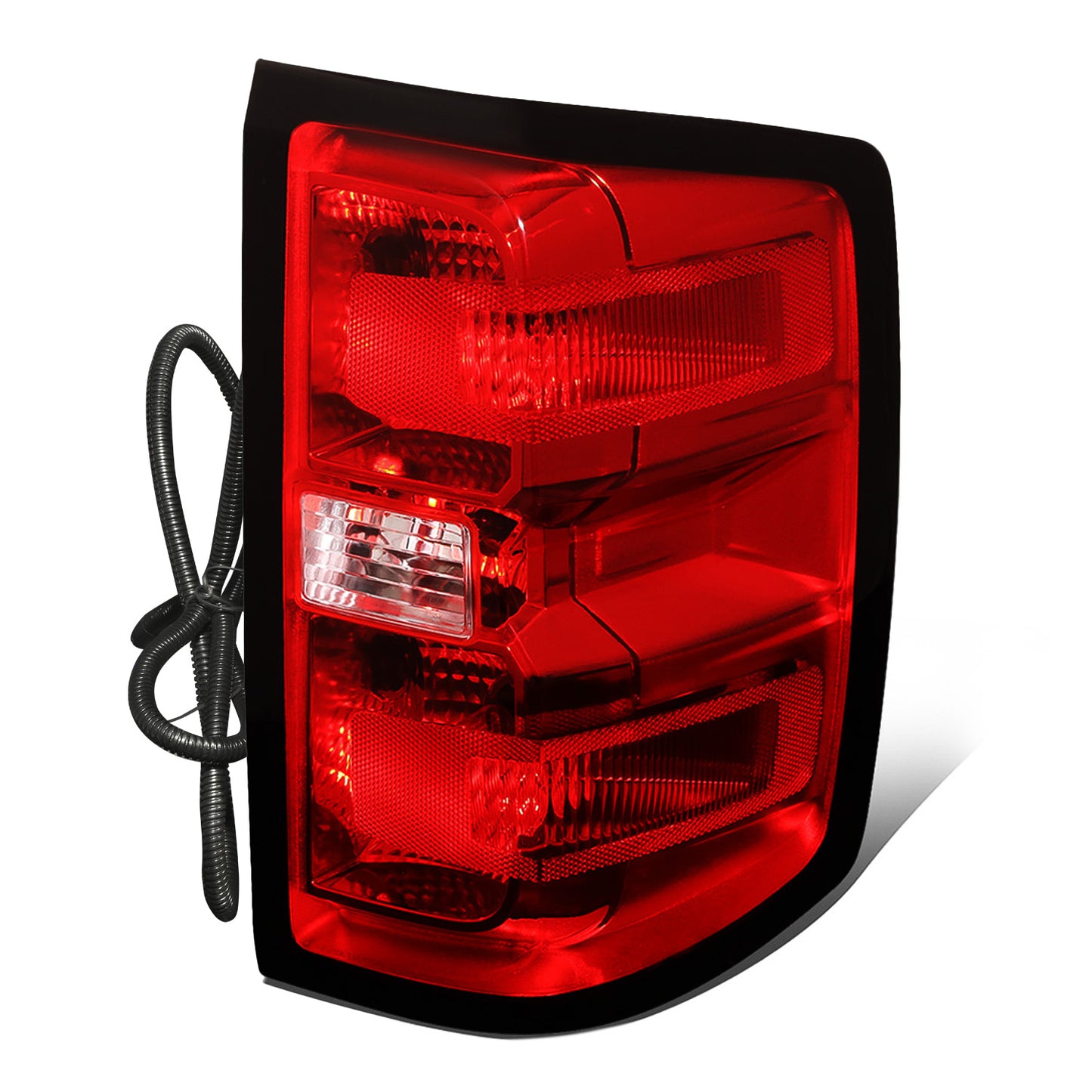 FAROS TRASEROS 14-18 CHEVY SILVERADO 1500 / 15-19 CHEVY SILVERADO 2500HD, SILVERADO 3500HD, GMC SIERRA 3500HD W/ DUALLY WHEELS / 2019 CHEVY SILVERADO 1500LD - FITS MODELS WITHOUT FACTORY LED TAIL LIGHTS -14-15 MODELS MUST REUSE ORIGINAL WIRING HARNESS -