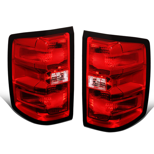 FAROS TRASEROS 14-18 CHEVY SILVERADO 1500 / 15-19 CHEVY SILVERADO 2500HD, SILVERADO 3500HD, GMC SIERRA 3500HD W/ DUALLY WHEELS / 2019 CHEVY SILVERADO 1500LD - FITS MODELS WITHOUT FACTORY LED TAIL LIGHTS -14-15 MODELS MUST REUSE ORIGINAL WIRING HARNESS -