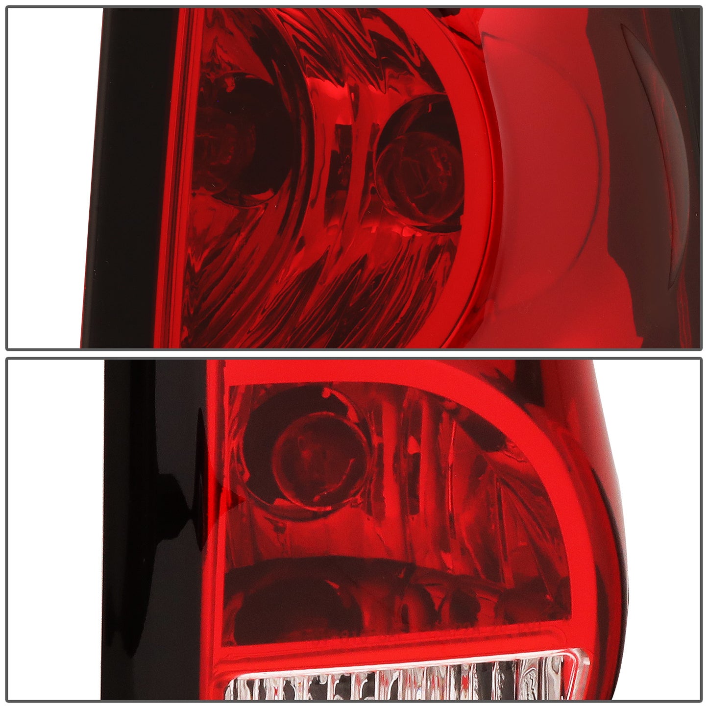 FAROS TRASEROS 03-06 CHEVY SILVERADO 1500, 2500, 3500, 1500HD, 2500HD, 3500HD / 2007 CHEVY SILVERADO 1500, 1500HD, 2500HD, 3500 CLASSIC - FITS FLEETSIDE MODELS ONLY W/O DUALLY WHEELS - RIGHT - RED