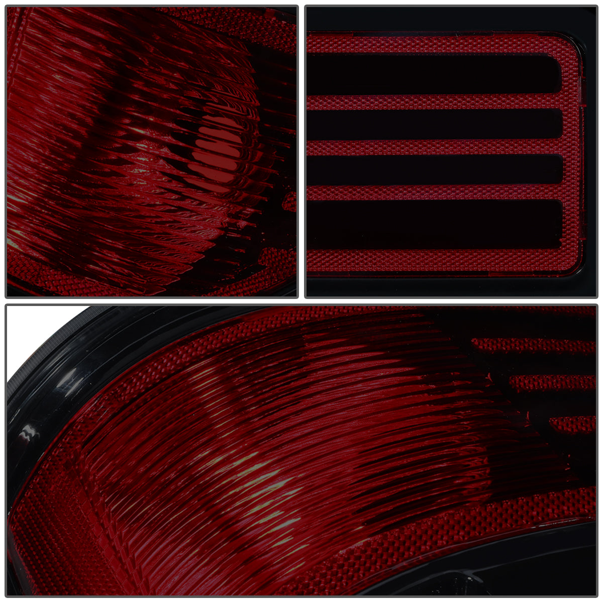 FAROS TRASEROS 09-14 FORD F-150 - BLACK/SMOKED