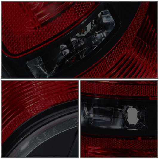 FAROS TRASEROS 09-14 FORD F-150 - BLACK/SMOKED