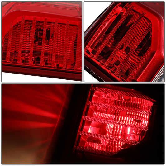 FAROS TRASEROS 19-24 CHEVY SILVERADO 1500 - FITS MODELS WITH FACTORY INCANDESCENT TAIL LIGHT ONLY - LED - RED