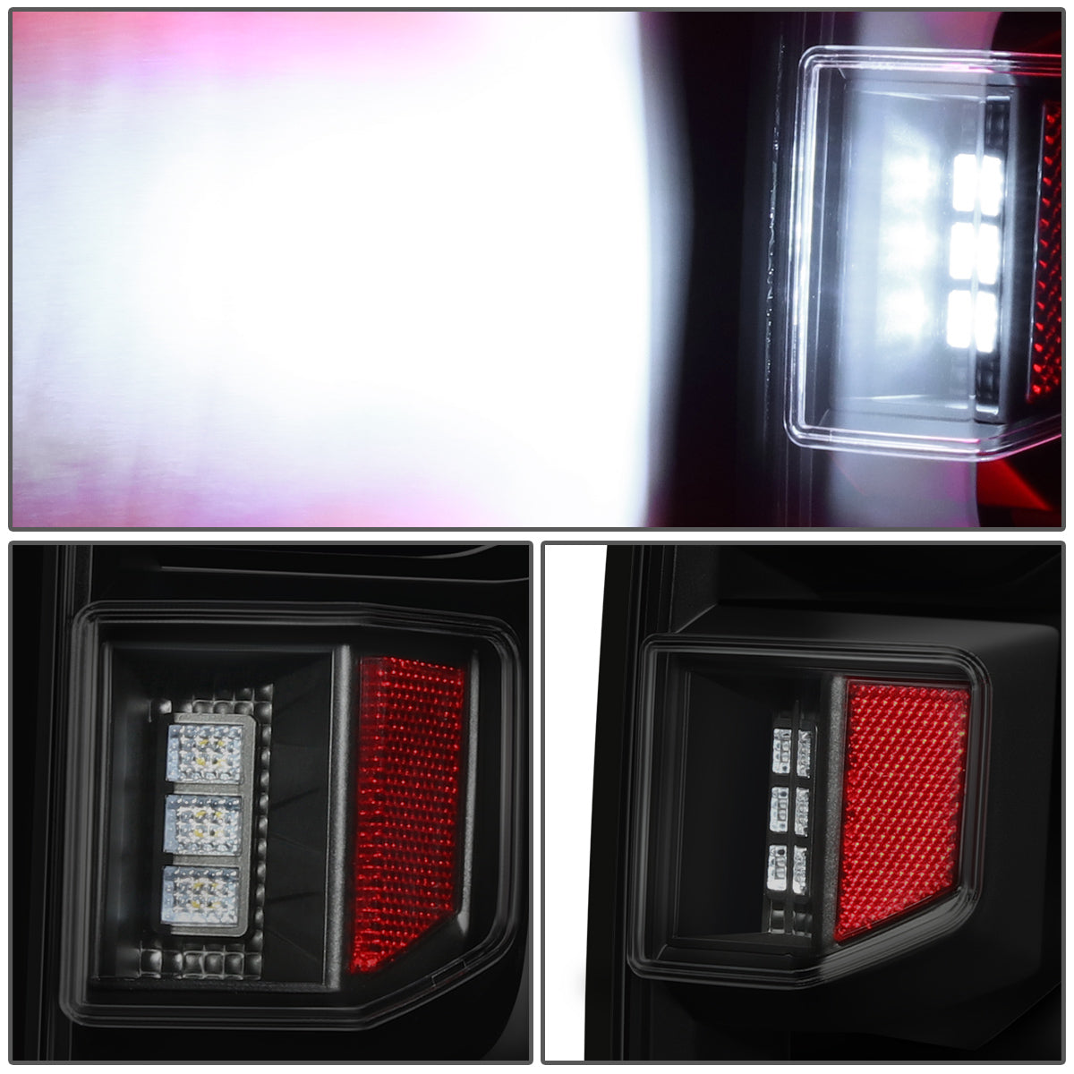 FAROS TRASEROS 19-24 CHEVY SILVERADO 1500 LED,SMOKE LENS